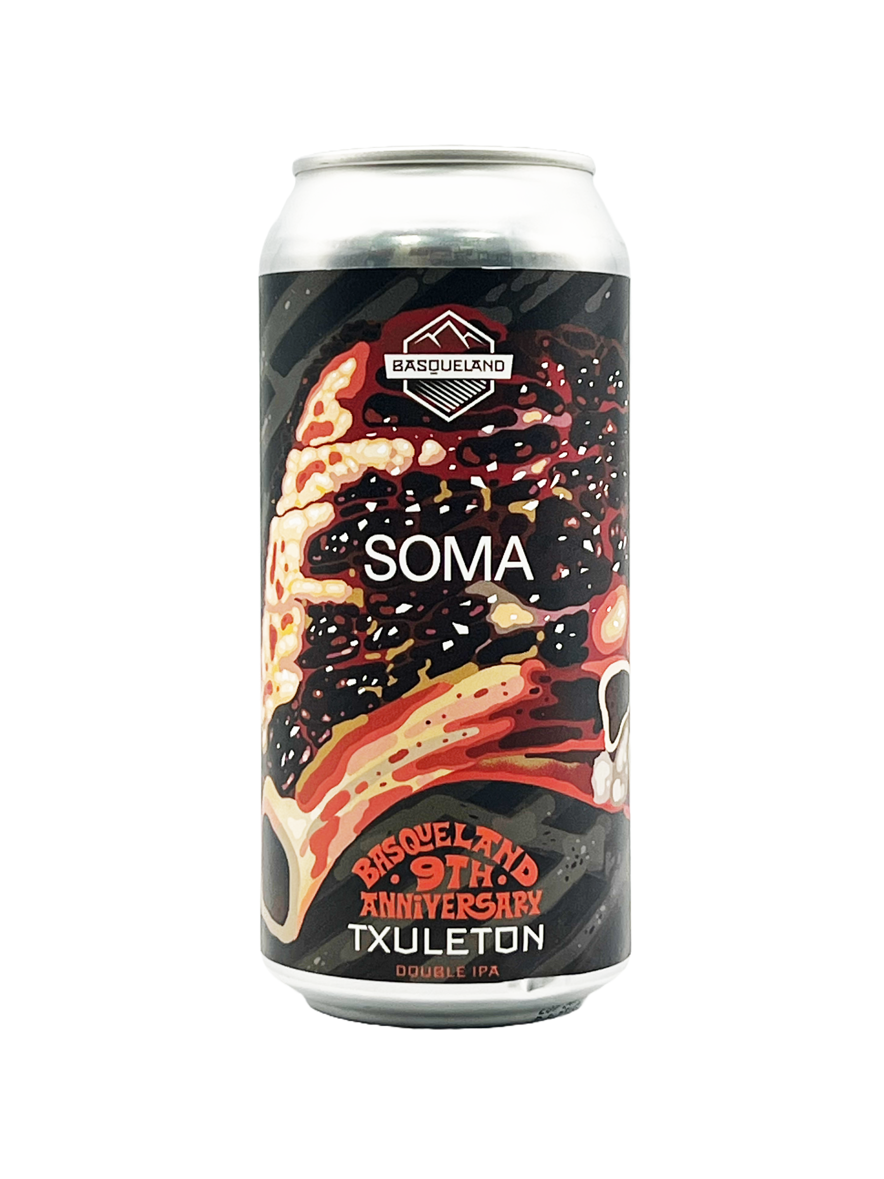 BASQUELAND x Soma 'Txuleton' DIPA 440ml CAN 8%abv - SINGLE bbe07/25 Image