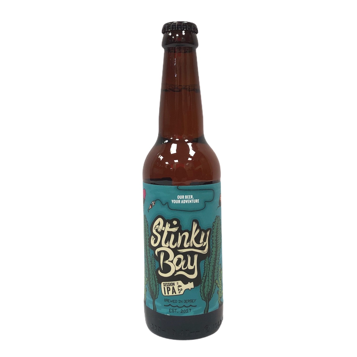 STINKY BAY Original Session IPA Bottle (33cl) 4.2%abv - SINGLE bbe04/26 Image