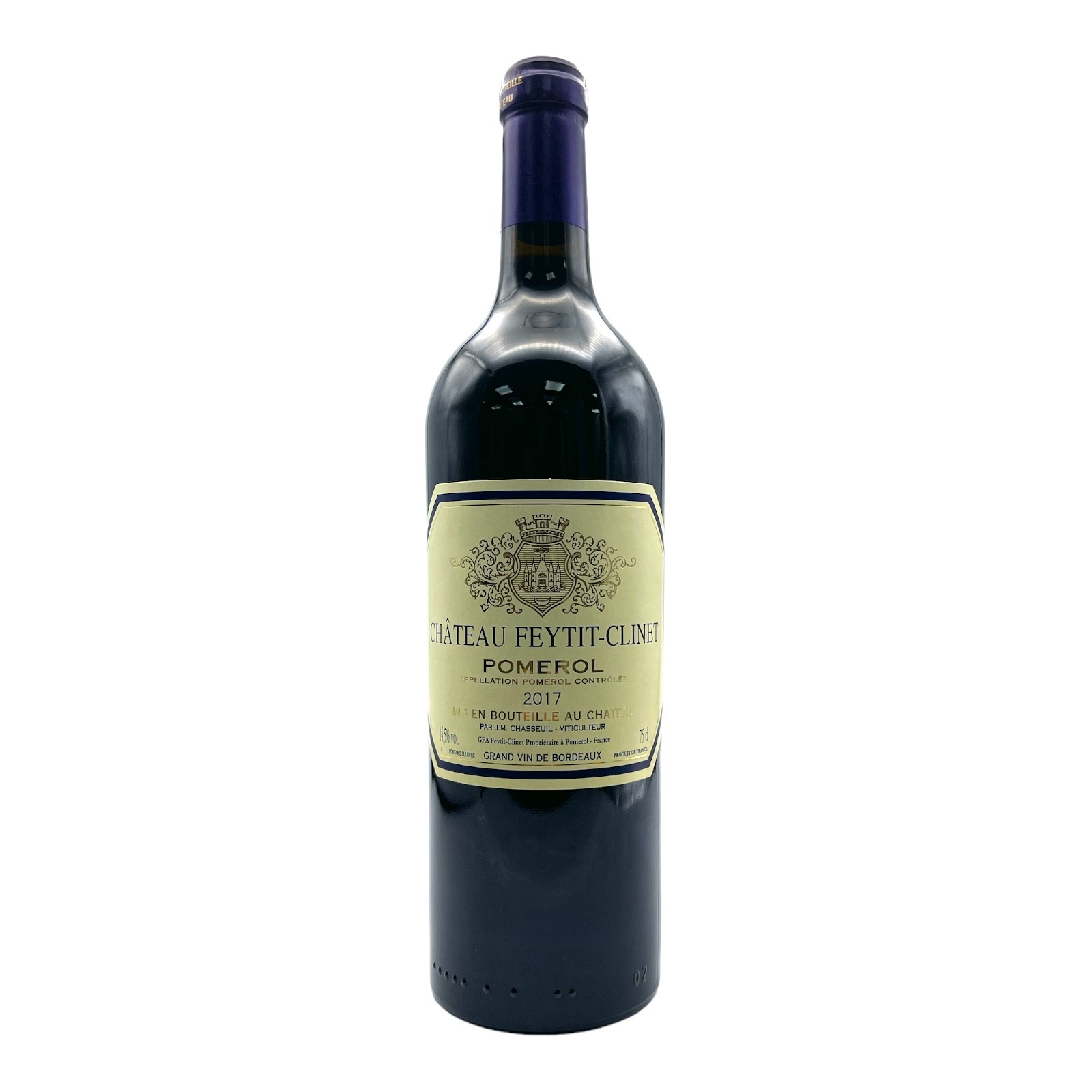 CHATEAU FEYTIT-CLINET Pomerol 2017 Bottle Image