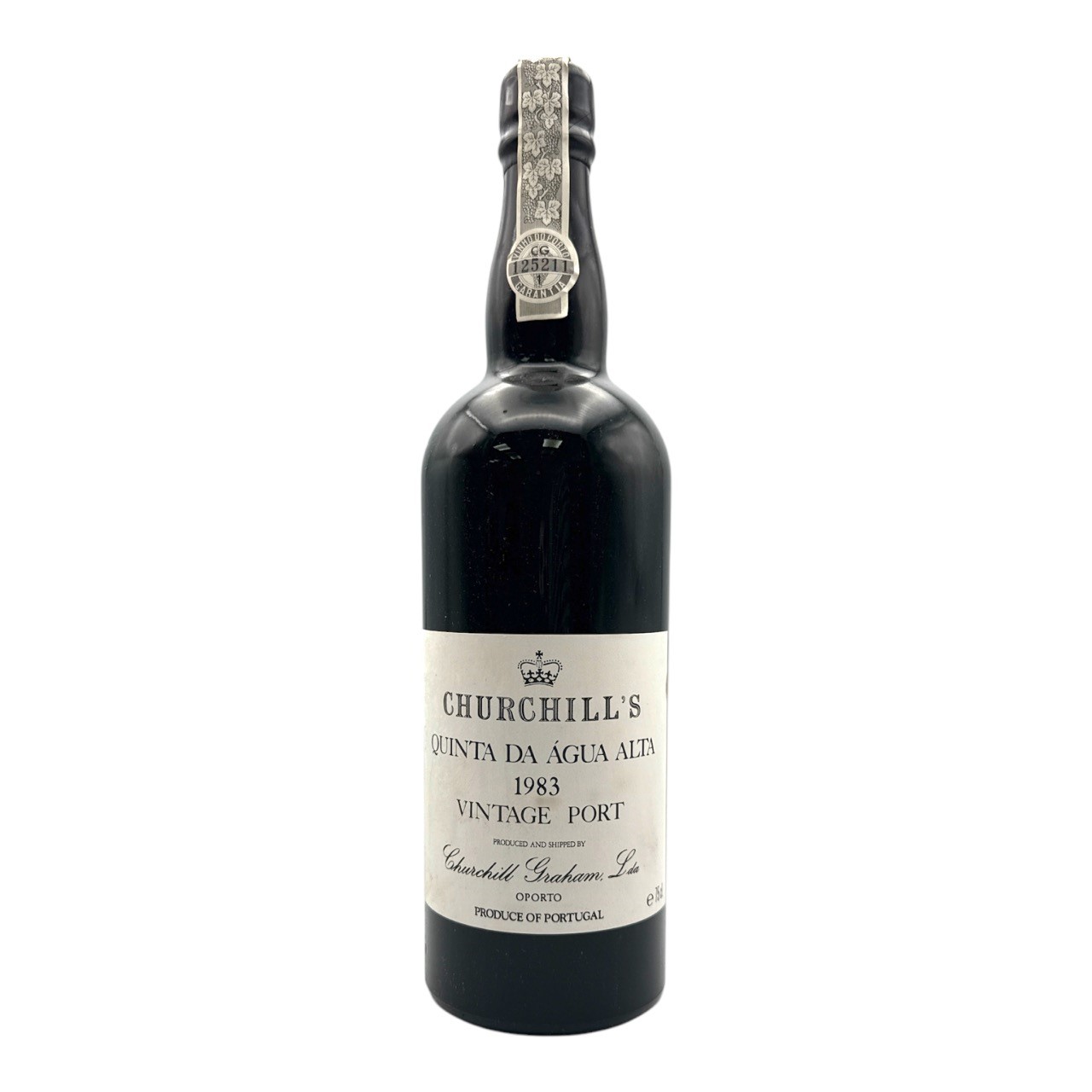 1983 CHURCHILL'S Vintage Port Bottle  Image