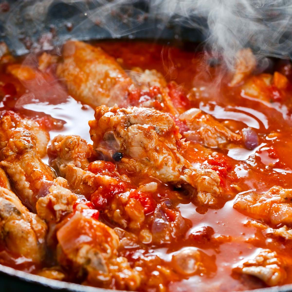 Chicken Stew With Tomatoes