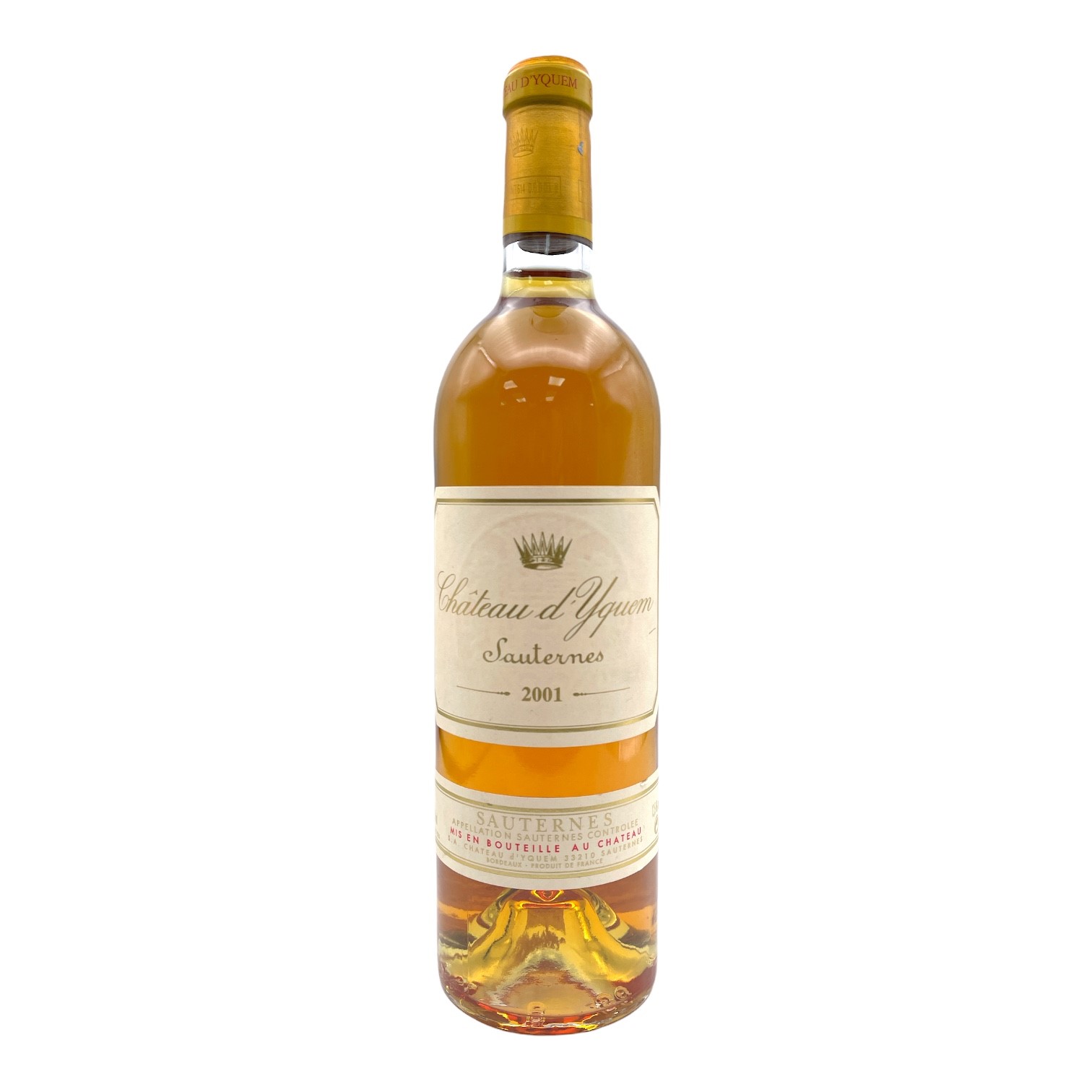CHATEAU D'YQUEM 1er Cru Classe Superieur Sauternes 2001 Bottle - NO DISCOUNT Image
