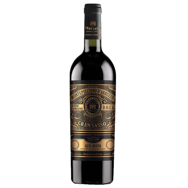 GRAN SASSO Montepulciano d'Abruzzo 'Alta Quota' Teramane 2017/22 Bottle - VEG Image