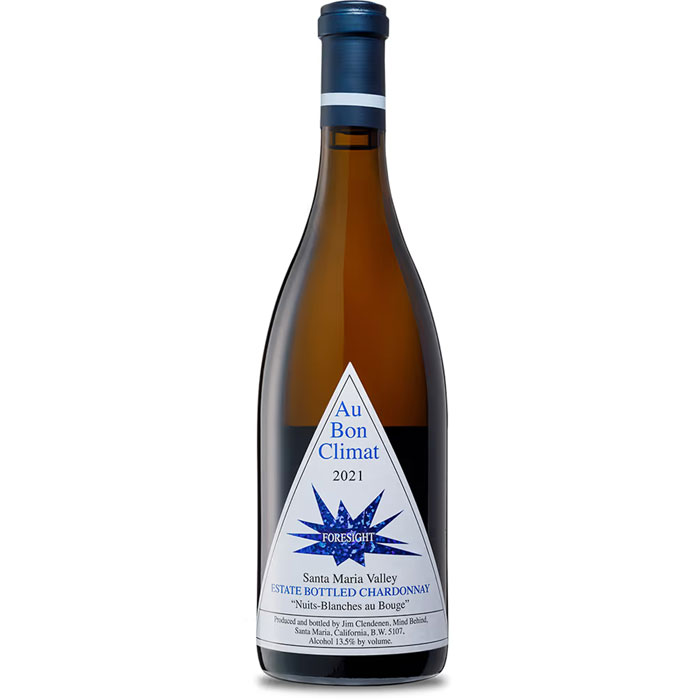 AU BON CLIMAT Chardonnay 'Nuits-Blanches au Bouge' - Santa Maria Valley, California 2021 Bottle Image