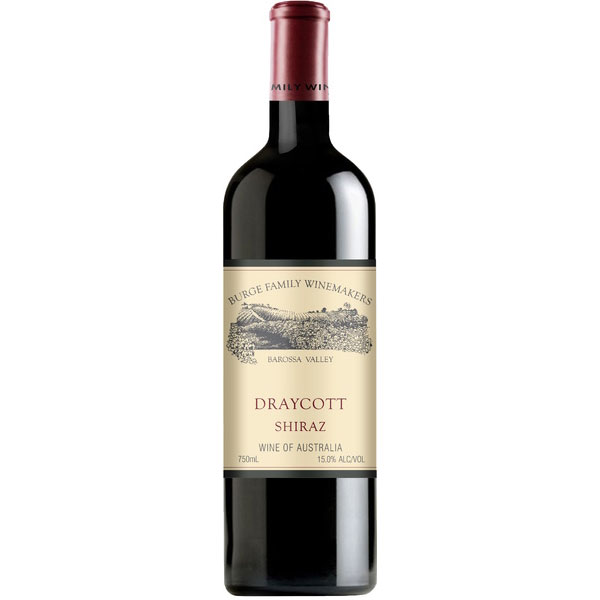 BURGE FAMILY VINEYARDS 'Draycott' Premium Shiraz, Barossa Valley 2001 RE-PACKED CARTON x 6 Bottles (BROKERAGE) Image