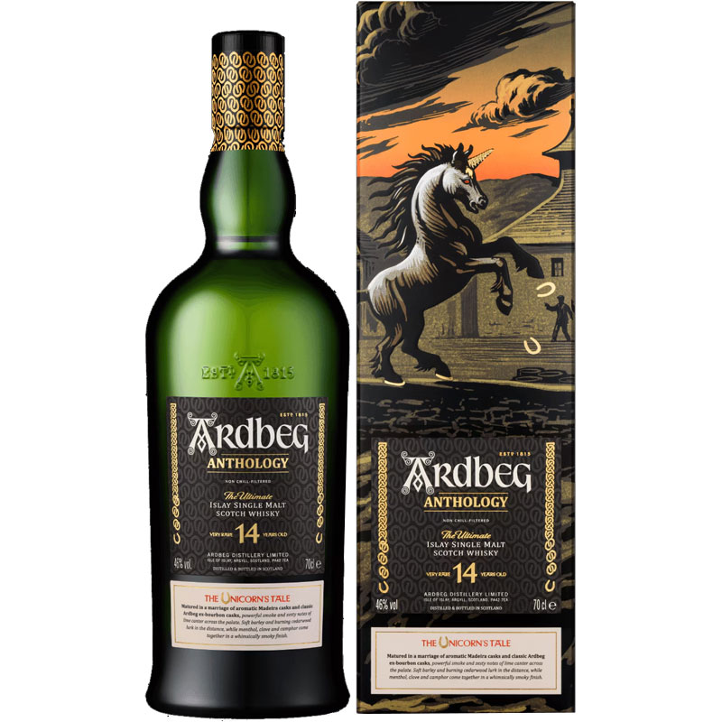 ARDBEG Anthology 2024 'The Unicorn's Tale' Very Rare 14 Year Old 'Madeira' Islay Single Malt Bottle (70cl) 46%abv - NO DISCOUNT Image