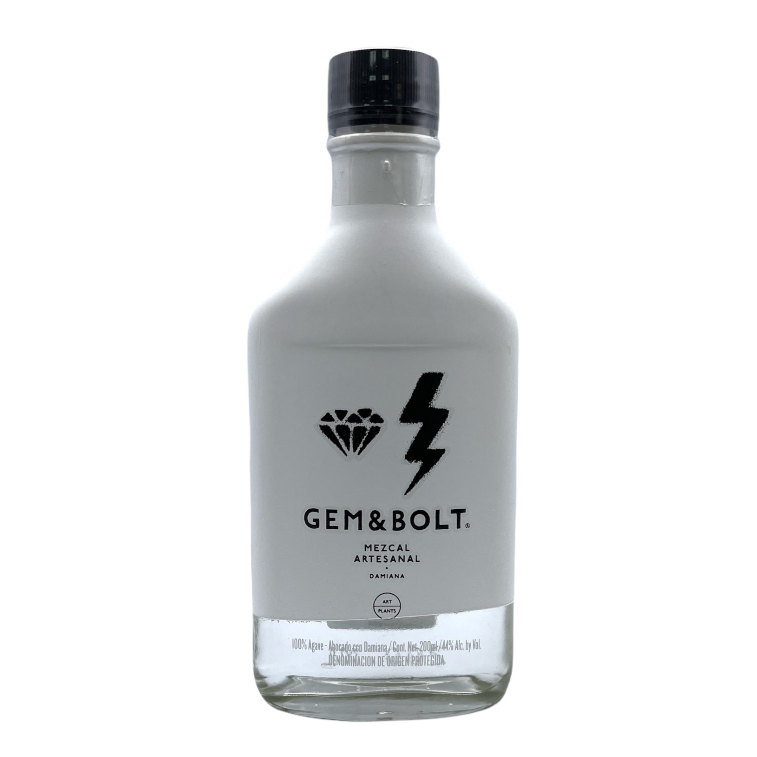 GEM & BOLT Mezcal 'Artesanal' - Oaxaca, Mexico Quarter (20cl) 44%abv (los) Image