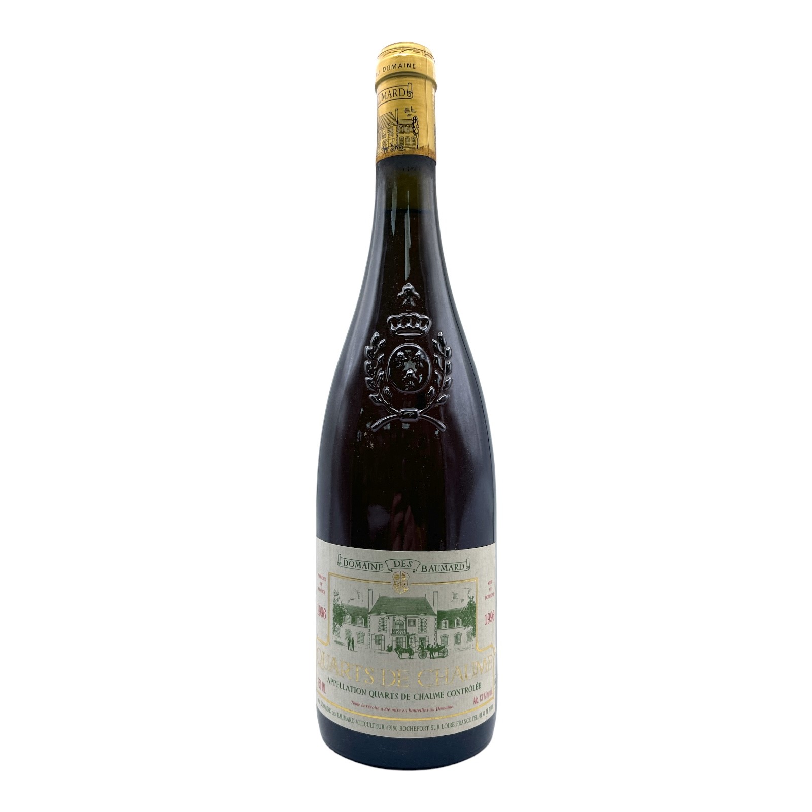 DOMAINE DES BAUMARDS Quarts de Chaume 1996 Bottle (Chenin Blanc) Image
