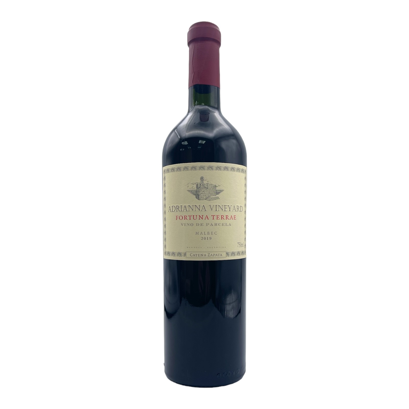 CATENA ZAPATA Malbec' Fortuna Terrae' Adrianna Vineyard - Gualtallary, Mendoza 2019 Bottle Image