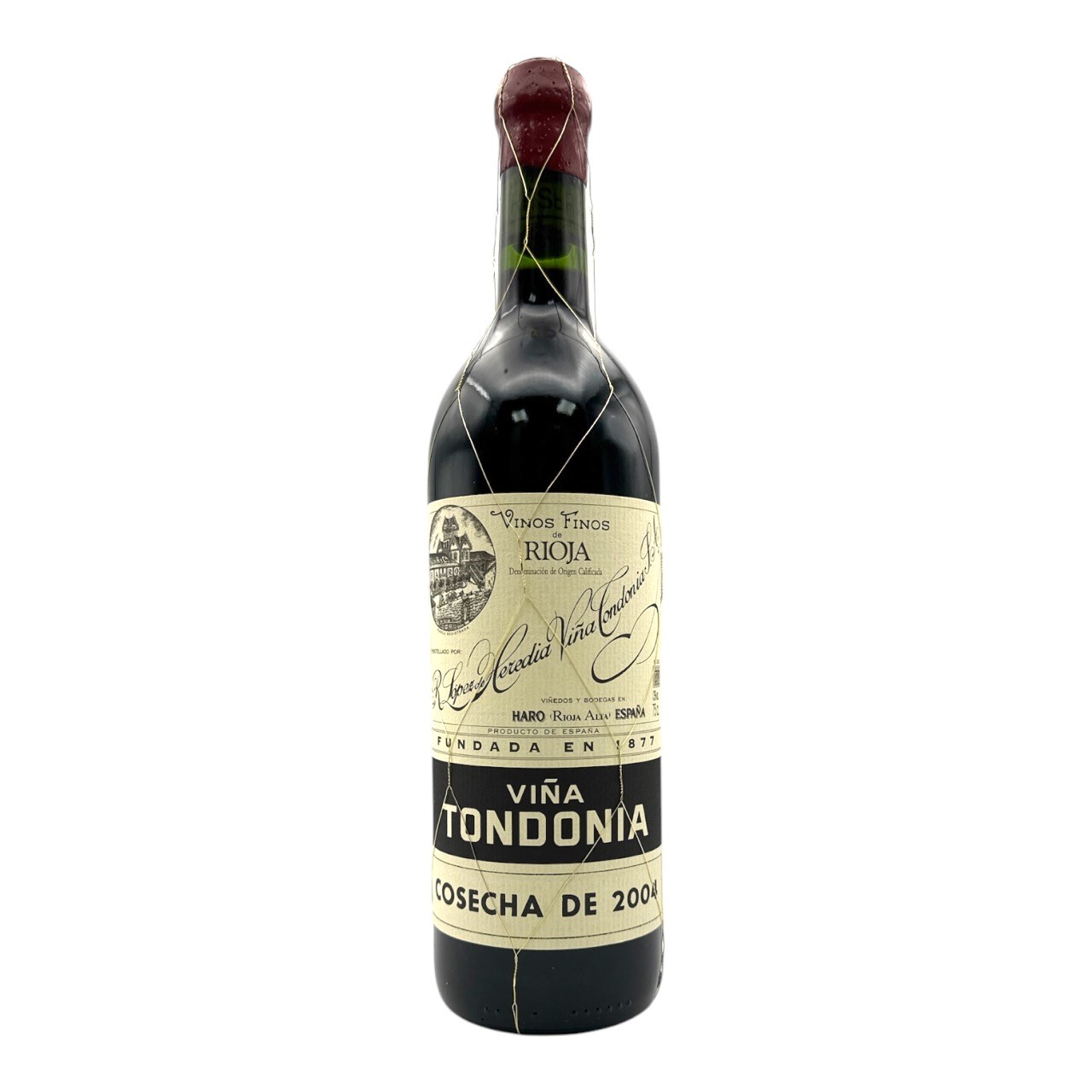 BODEGAS R. LOPEZ DE HEREDIA Rioja Tinto 'Vina Tondonia' Gran Reserva 2004 Bottle (MV*) Image