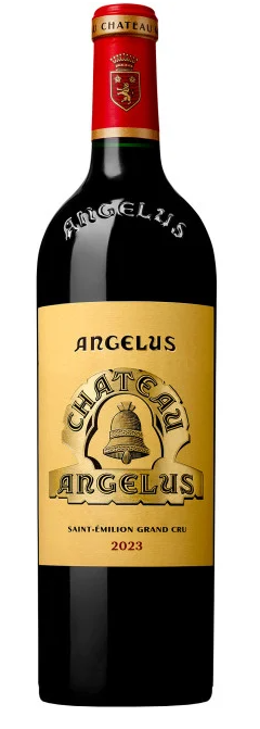 CHATEAU ANGELUS 1er Grand Cru Classe A Saint-Emilion 2023 Wooden Case x 3 Bottles - PRE-RELEASE Image
