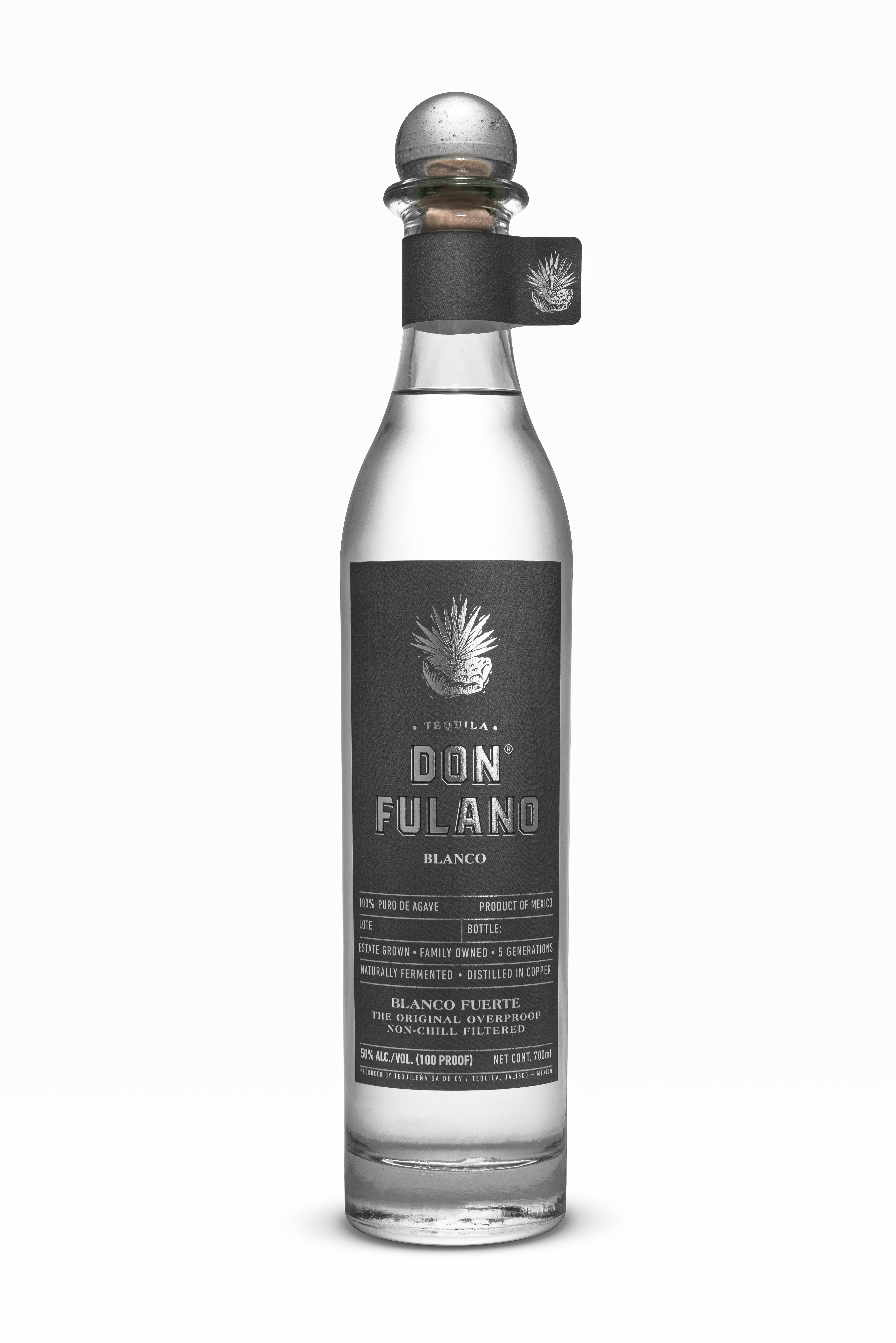 DON FULANO Blanco 'Fuerte' 100% Puro de Agave Overproof Tequila Bottle (70cl) 50%abv ADF Image