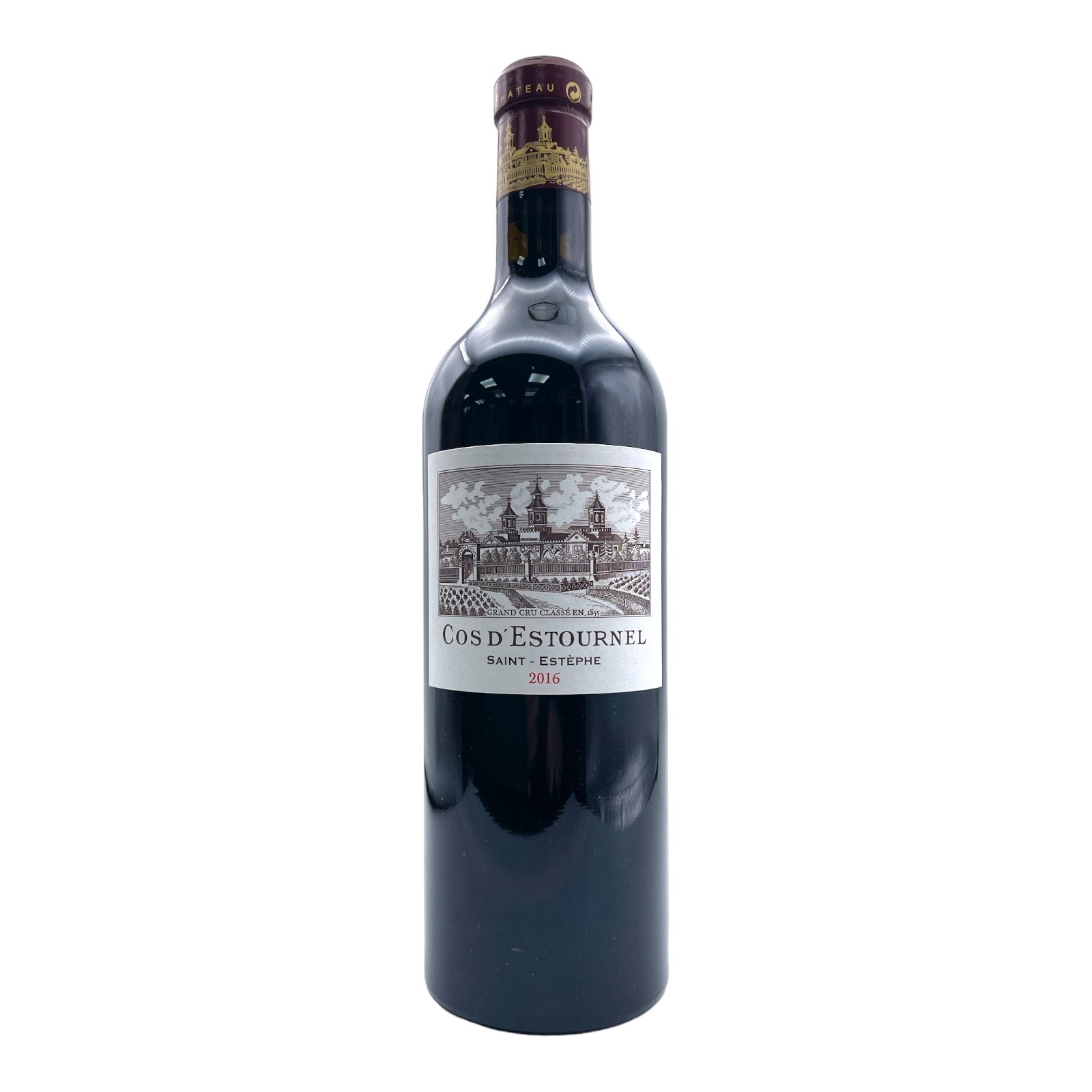 CHATEAU COS D'ESTOURNEL 2eme Grand Cru Classe, Saint-Estephe 2016 Bottle - NO DISCOUNT Image
