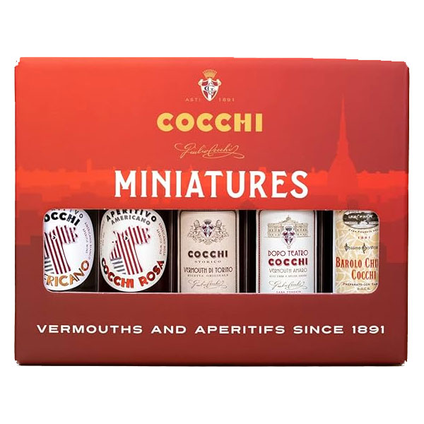 COCCHI 'On-the-Go Aperitifs' Miniatures Gift Set (5x5xl) 16.3%abv Image