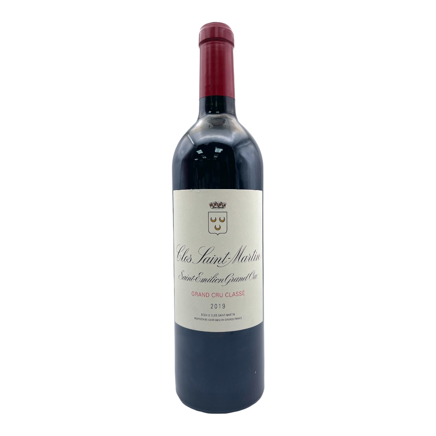 CHATEAU CLOS ST. MARTIN Grand Cru Classe Saint-Emilion 2019 Bottle Image