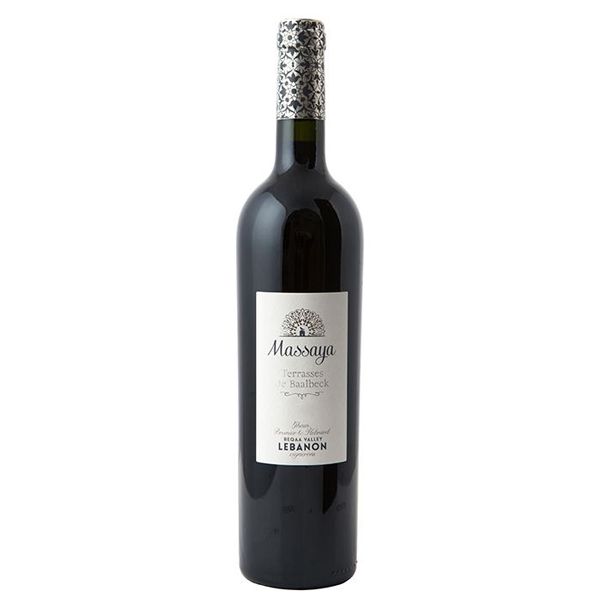 MASSAYA Red 'Terrasses de Baalbeck' - Bekaa Valley 2021 Bottle VGN Image