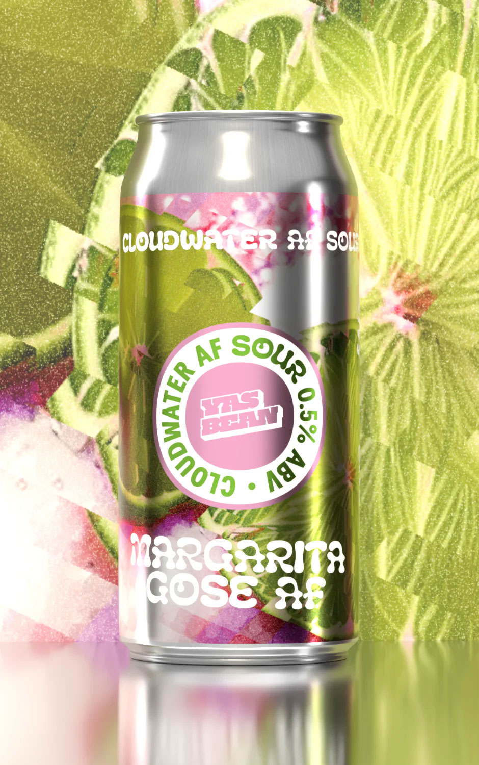 CLOUDWATER 'AF Margarita Gose' Can (440ml) 0.5%abv - SINGLE bbe07/25 SOLD OUT Image