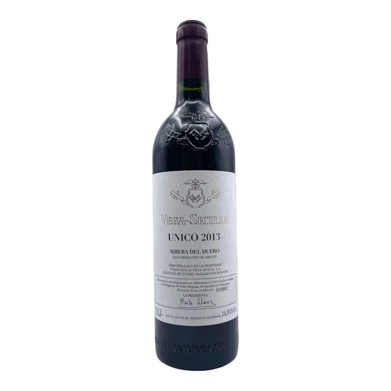 VEGA SICILIA Unico Gran Reserva 2013 Bottle Image