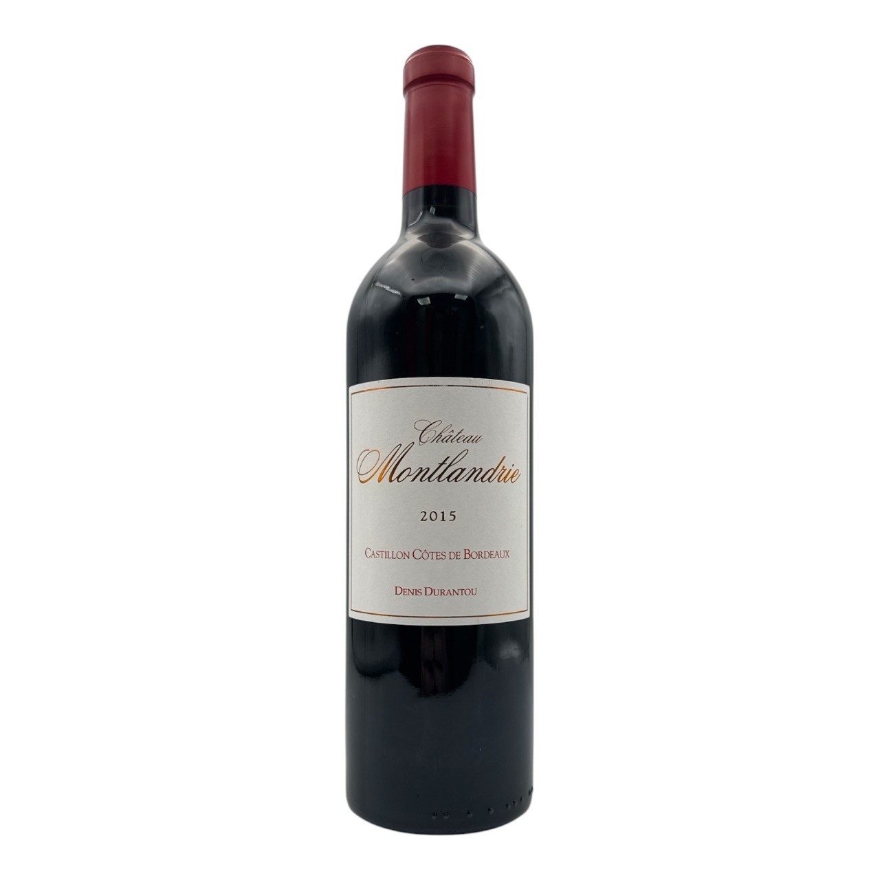 CHATEAU MONTLANDRIE Castillon Cotes de Bordeaux 2015 Bottle Image