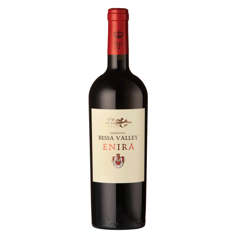 DOMAINE BESSA VALLEY 'Enira' (53% Merlot, Syrah, Cab.) - Bessa Valley, Bulgaria 2018/19 Bottle VEG/VGN Image