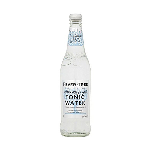FEVER TREE Naturally Light Tonic Water - Natural Quinine Bottle (500ml) - SINGLE Image