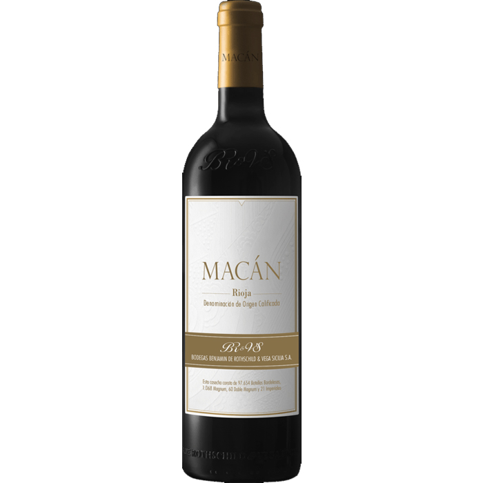 BENJAMIN DE ROTHSCHILD & VEGA SICILIA Rioja DOCa Macan 2019 CASE X 1 Magnum (Tempranillo) Image