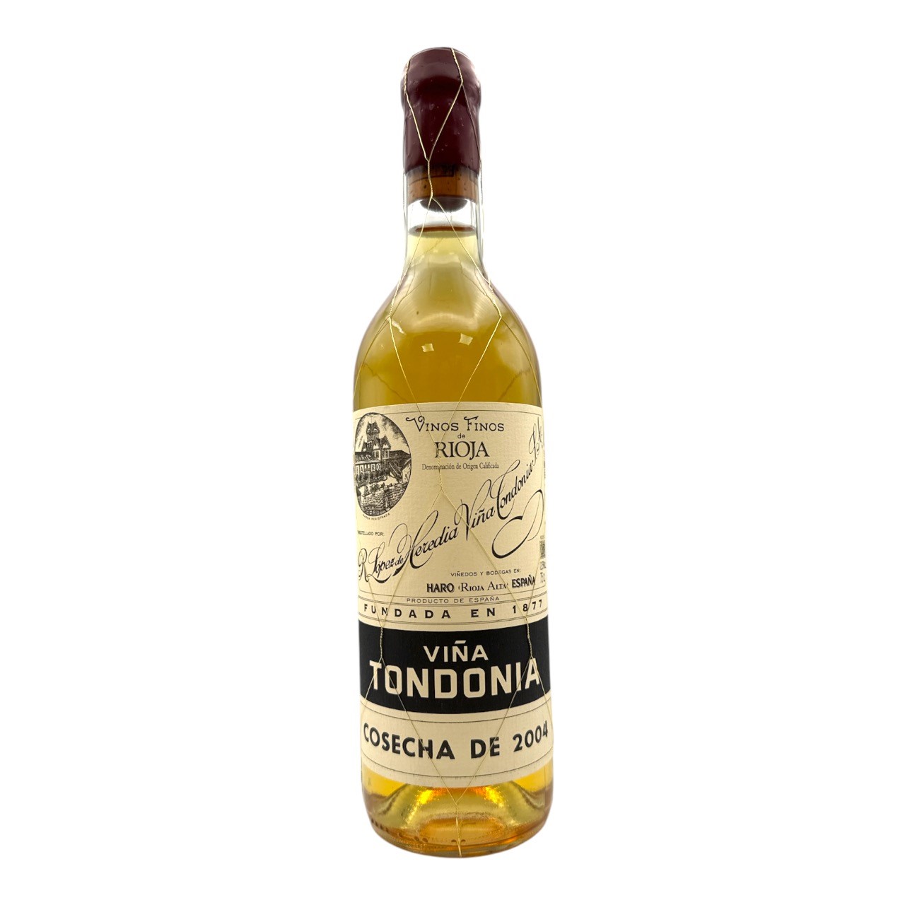 BODEGAS R. LOPEZ DE HEREDIA Rioja Blanco 'Vina Tondonia' Gran Reserva 2004 Bottle (MV*) Image