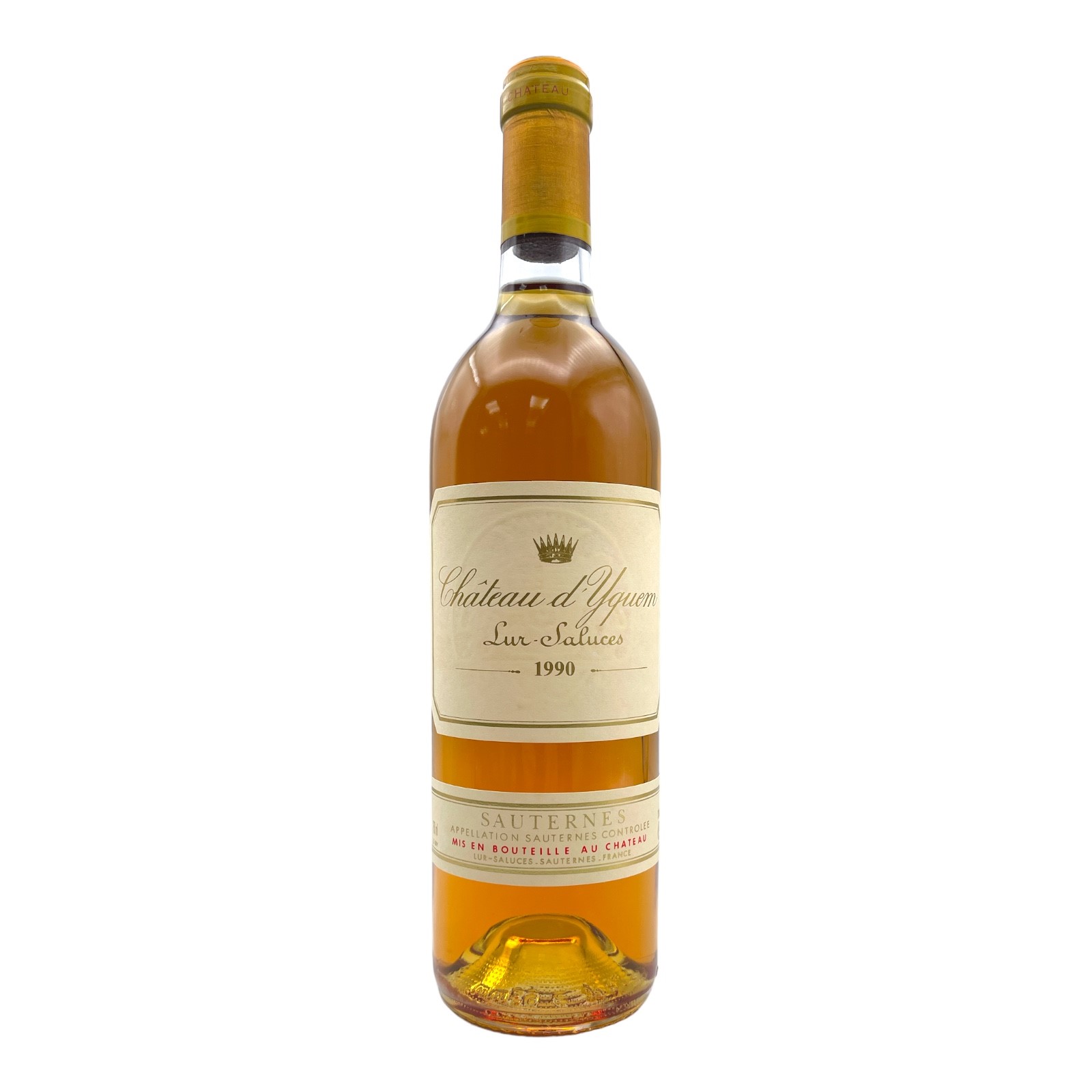 CHATEAU D'YQUEM 1er Cru Classe Superieur - Sauternes 1990 Bottle Image