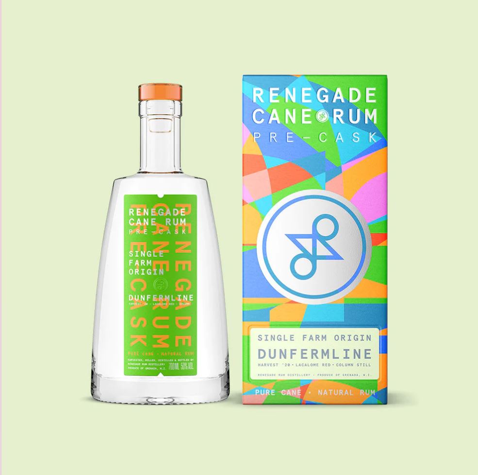 RENEGADE RUM Dunfermline Column Still Grenadan Rum Bottle (70cl) 50%abv (los) Image