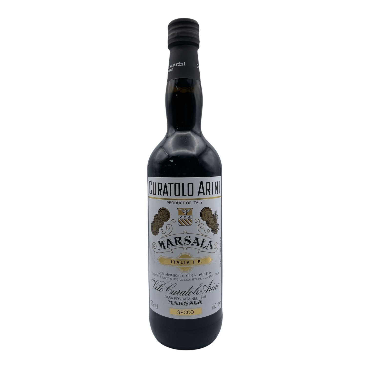 CURATOLO ARINI Marsala Fine Dry NV Bottle 17%abv (65% Grillo 25% Catarratto 10% Inzolia) Image