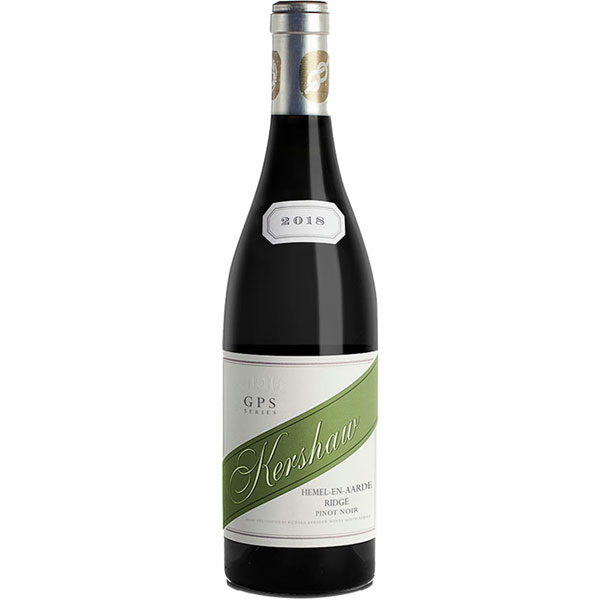 KERSHAW WINES Pinot Noir 'G.P.S. Series' - Hemel en Aarde Valley, Western Cape 2020 Bottle - VEG/VGN Image
