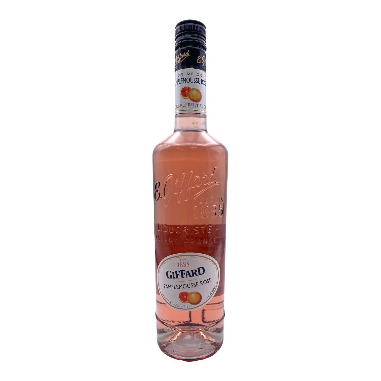 GIFFARD Creme de Pamplemousse (Pink Grapefruit) - France Bottle (70cl) 16%abv Image