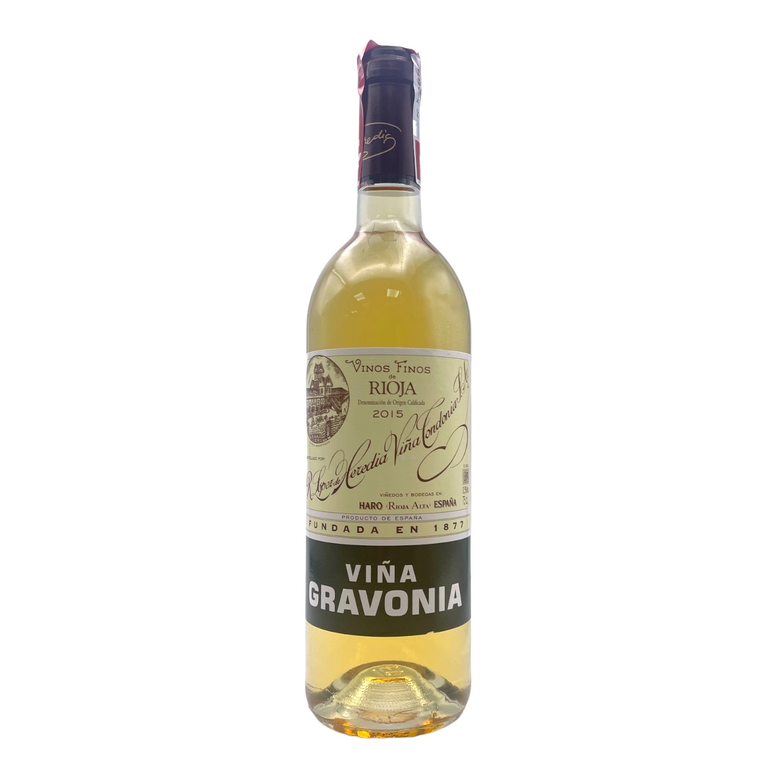 BODEGAS R. LOPEZ DE HEREDIA Rioja Blanco 'Vina Gravonia' 2016 Bottle - VERY LIMITED Image