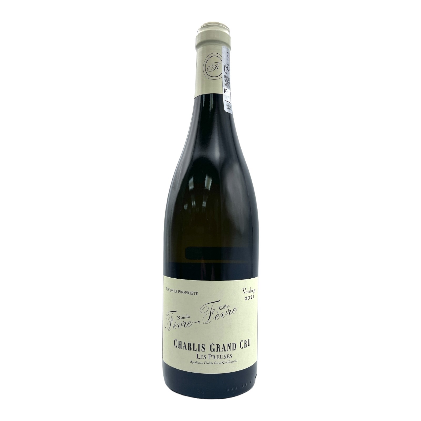 NATHALIE & GILLES FEVRE Chablis Grand Cru 'Les Preuses' 2021/22/23 Bottle Image