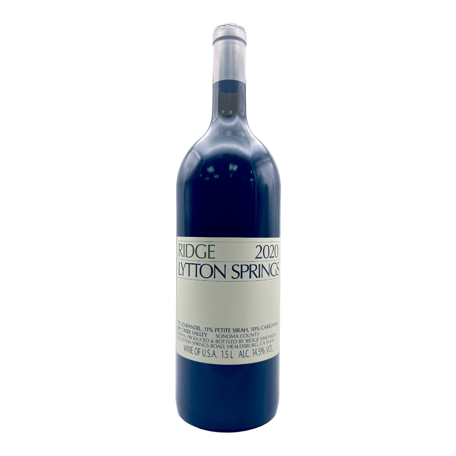 RIDGE Lytton Springs, Dry Creek Valley 2020 Magnum 14.5%abv (79% Zinfandel) (los) Image