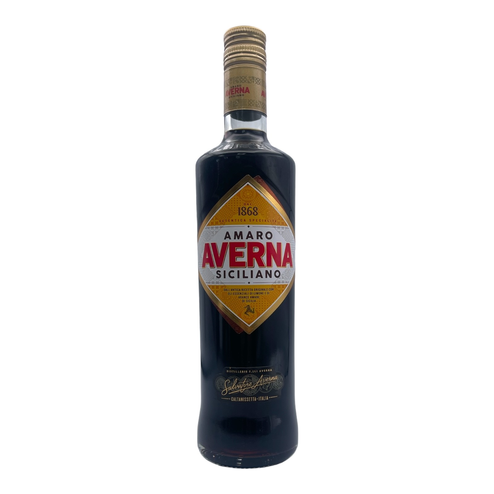 AVERNA Amaro Sicilano L'Originale - Sicily Bottle (70cl) 29%abv - NO DISCOUNT (los) Image