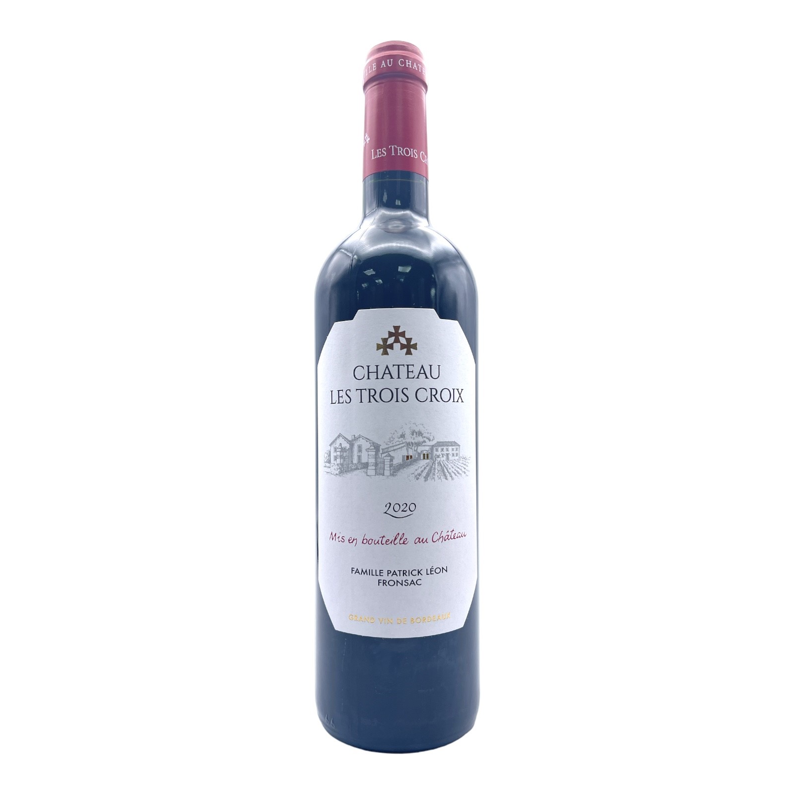 CHATEAU LES TROIS CROIX Fronsac 2020 Bottle Image